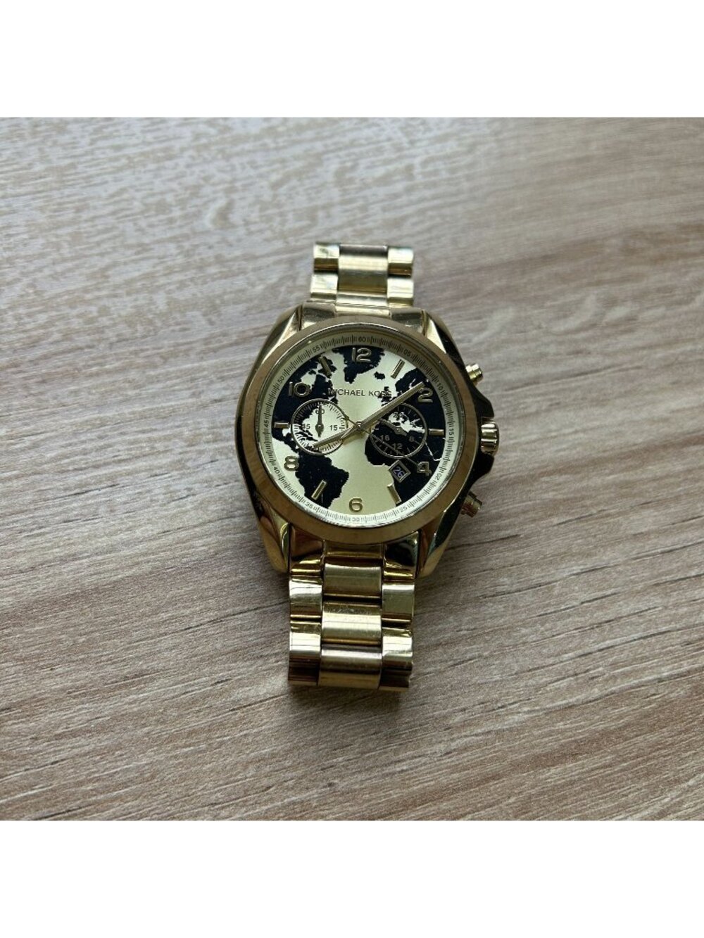 Michael Kors Bradshaw Gold Stainless Steel Watch Hunger Stop Watch